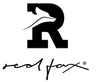 Black logo with a stylized 'R' and the text 'Red Fox' on a white background