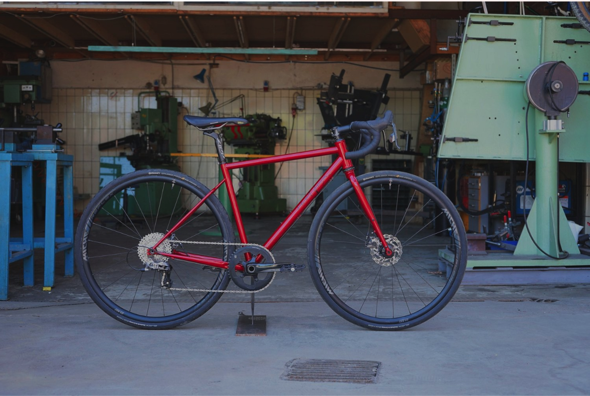 Tine's custom all road commuter